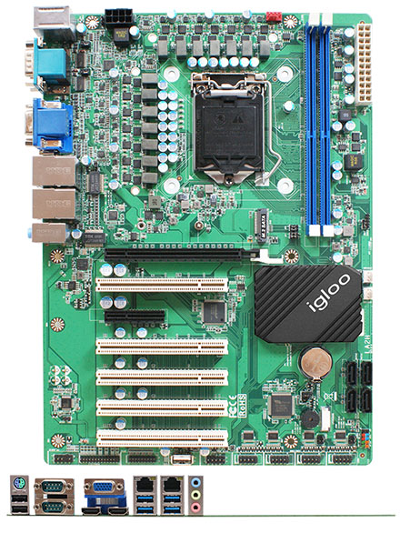 Jetway LA2H-H420E ATX (Intel Sockel LGA1200, H420E Chipsatz, 2x COM, 2x LAN)